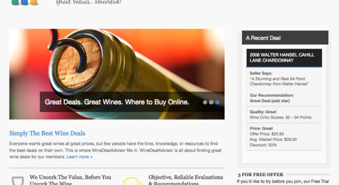 Wine Deal Adviser